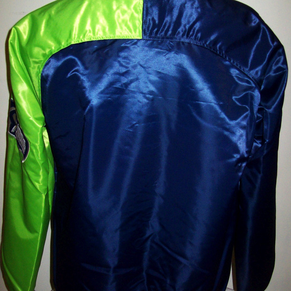 SEATTLE SEAHAWKS Starter Dugout Summer/Fall Jacket - Picture 3 of 8